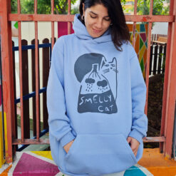 Alternative view of Smelly cat (printed edition black)