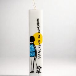 Walking on sunshine candle